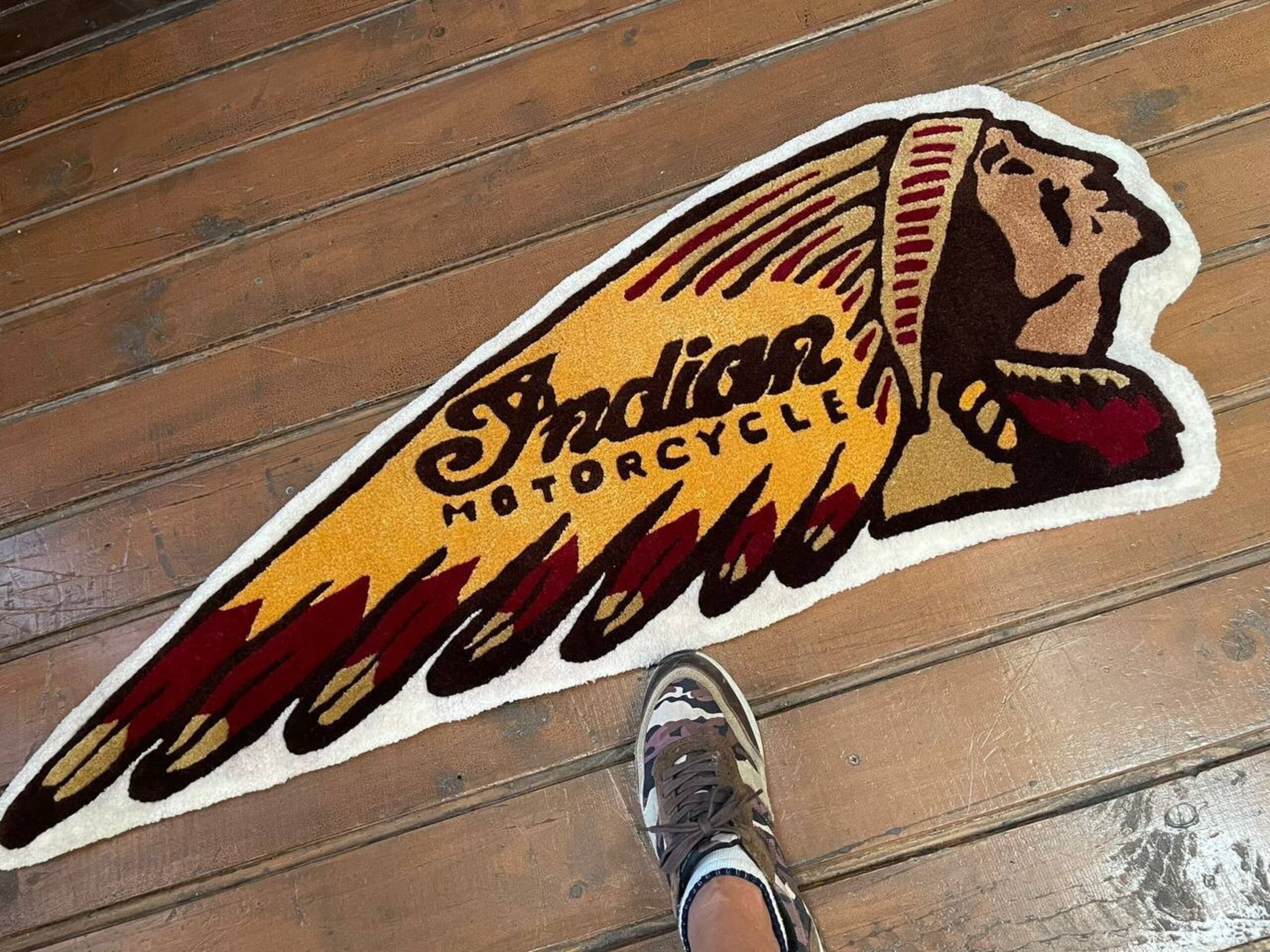 Alfombra Indian Motorcycle - 2